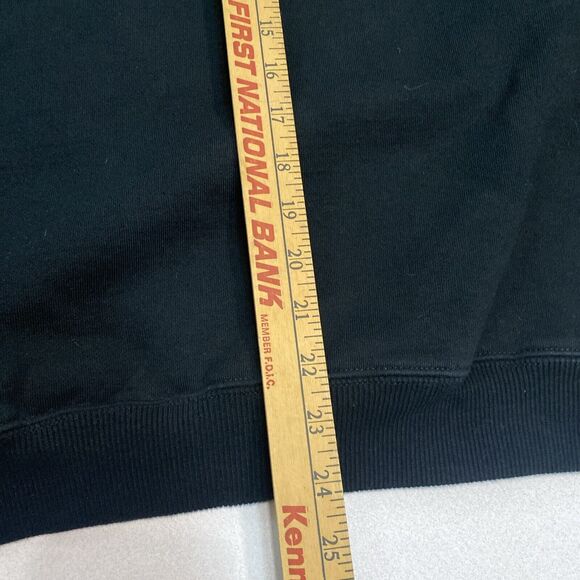 FuckingAwesome Pullover Sweatshirt Men XL Black Blue Greek Graphic Clean - Picture 4 of 15